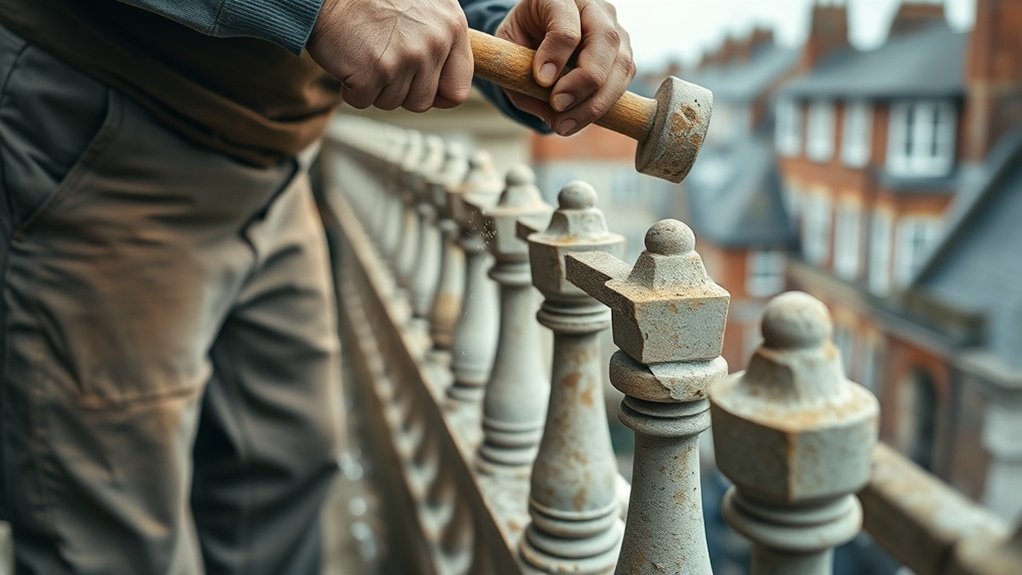 Balustrade Repair Friern Barnet