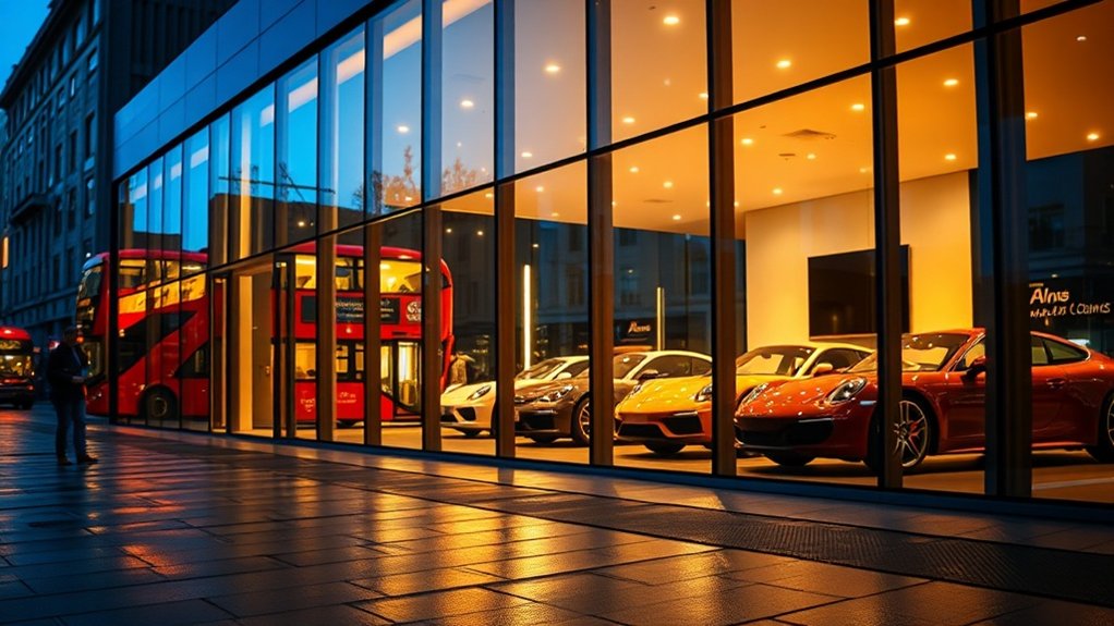 Car Showroom Glazing Friern Barnet