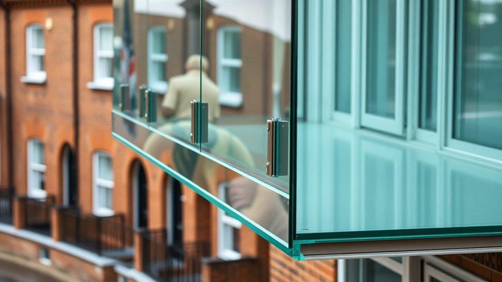 Glass Balcony Installation Friern Barnet