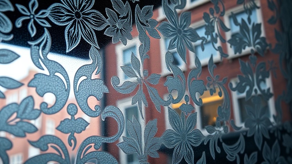 Patterned Decorative Glass Friern Barnet