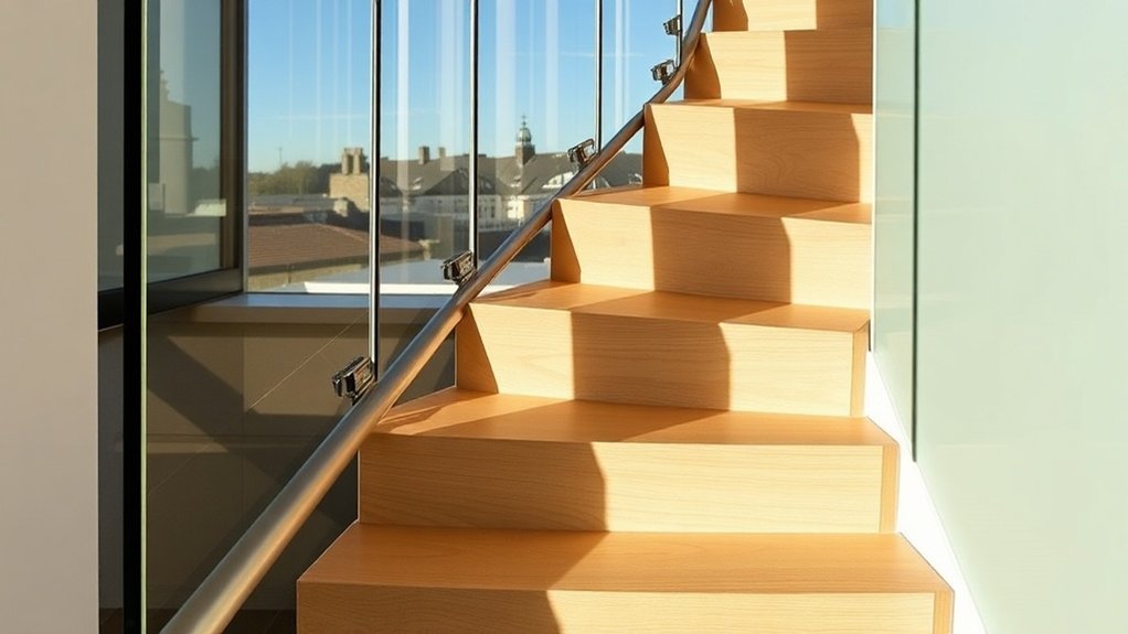 Staircase Glass Panels Friern Barnet